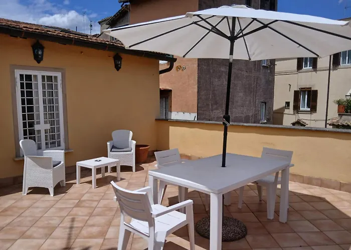 Attico Con Terrazza Santa Cecilia Apartman Róma